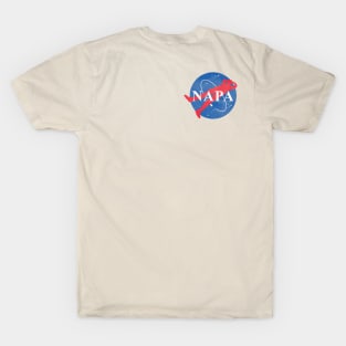 NAPA - Front and Back logo (distressed) T-Shirt